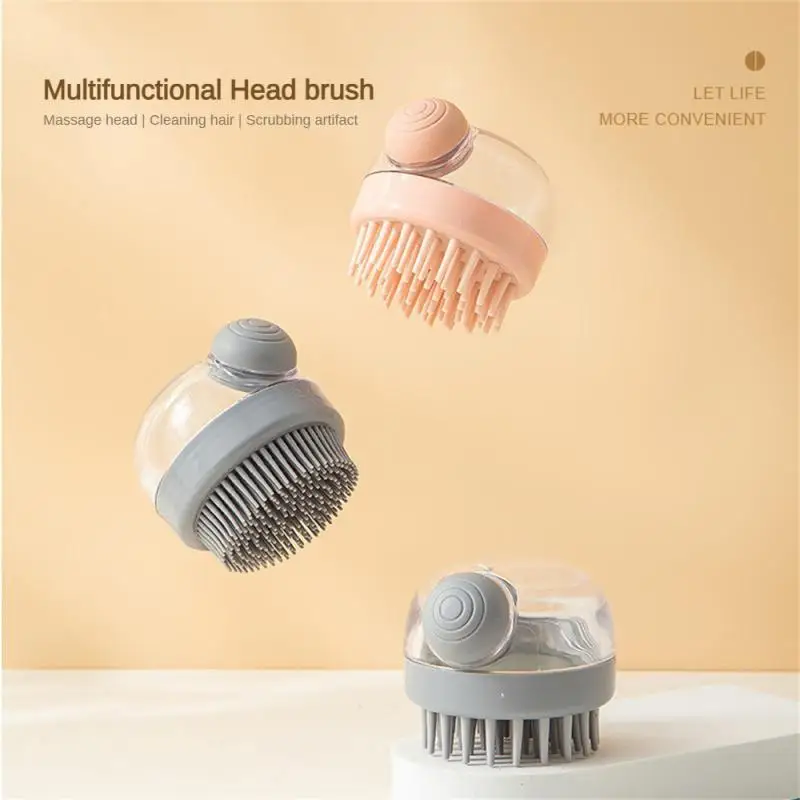 Silicone Shampoo Scalp Massager Brush